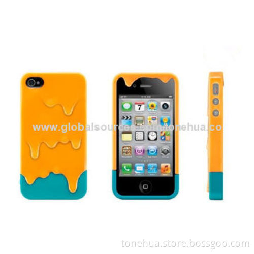 Ice Cream Silicone Covers for iPhone 4/4S, Fashionable Design